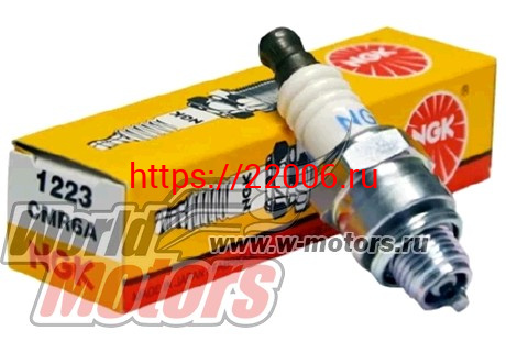 Свеча NGK CMR6A оригинальная (1223) (Makita ) тонкая Свеча NGK CMR6A оригинальная (1223) (Makita ) тонкая