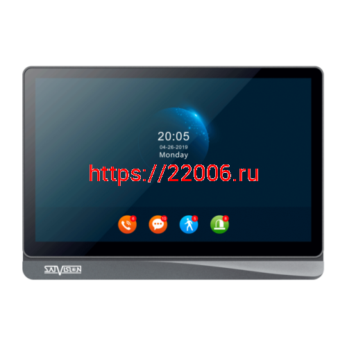 SVM-1025AMDW P2P(silver/black) домофон SVM-1025AMDW P2P(silver/black) домофон
