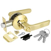 Ручка Punto (Пунто) защелка 6024 PB-E (кл./фик.) золото