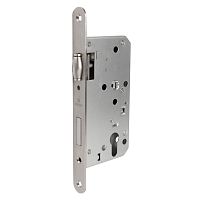 Замок Fuaro (Фуаро) врезной DD.INOX/C-55.72/R с ролик. защелкой (лиц.планка 24 мм)