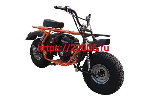 Мотоцикл СКАУТ САФАРИ 3- 7 BIGFOOT (передняя подвеска + 2 зад. аморт., 7,0 л.с., РЕДУКТОР) Мотоцикл СКАУТ САФАРИ 3- 7 BIGFOOT (передняя подвеска + 2 зад. аморт., 7,0 л.с., РЕДУКТОР)