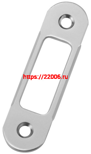 B01402.11.34 AGB (АГБ) Ответная планка (мат. хром) (пласт. вкладыш Easy Matic B01402.16/17 выпис. отдельно) B01402.11.34 AGB (АГБ) Ответная планка (мат. хром) (пласт. вкладыш Easy Matic B01402.16/17 выпис. отдельно)