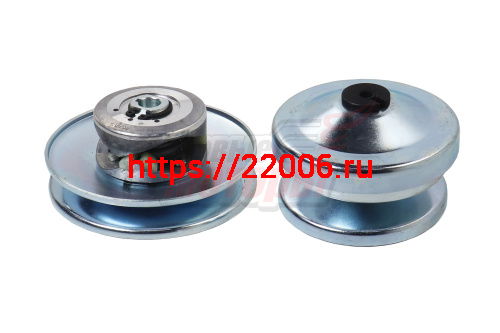 Вариатор со сцеплением в сборе "FORWARD" МУХТАР-7 (ведущий-под вал D19,05 мм,ведомый-под вал D16 мм)