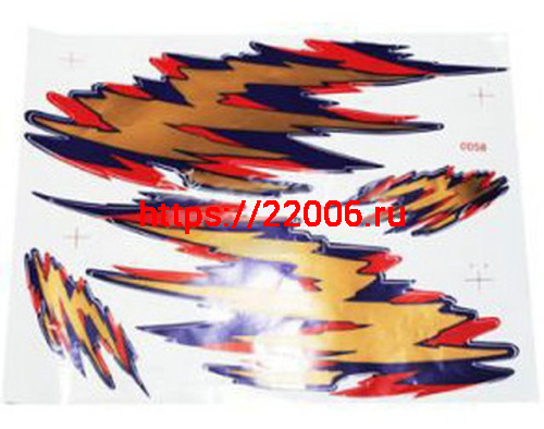 Наклейки набор (26х33) Gross Наклейки набор (26х33) Gross