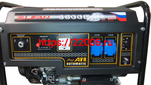 Генератор бензиновый LIFAN 3 GF-7 (LF3500Е) фото 3