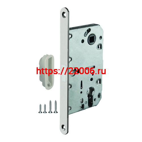 Корпус Ajax (Аякс) врезного замка с защелкой MAGNLN85-50 SN мат.никель Корпус Ajax (Аякс) врезного замка с защелкой MAGNLN85-50 SN мат.никель