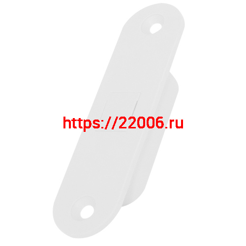 Ответная планка AGB (АГБ) для защелок Touch (для деревянных коробок) B02404.31.FM (белый)