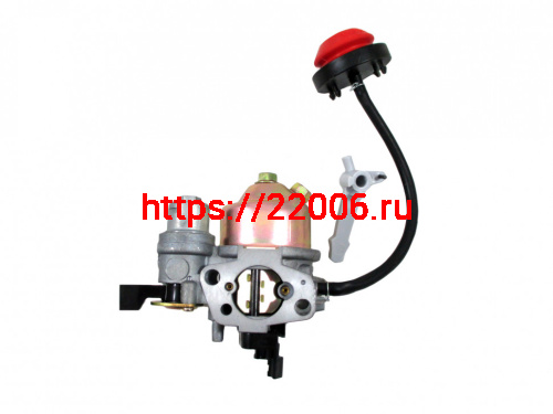 Карбюратор с подкачкой 173F в сборе с бензокраном Карбюратор с подкачкой 173F в сборе с бензокраном
