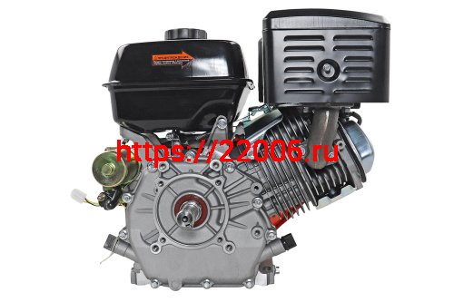 Двигатель HEMEN 17,0 л.с. с катушкой 15А180Вт 192FE (445 см3) электростартер, вал 25 мм фото 3