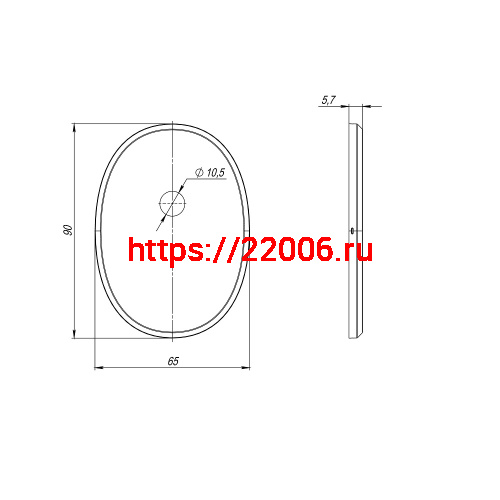 Накладка Fuaro (Фуаро) на шток цилиндра ESC.O.ECO/OV.474 (ESC 474) CP хром фото 2 Накладка Fuaro (Фуаро) на шток цилиндра ESC.O.ECO/OV.474 (ESC 474) CP хром фото 2