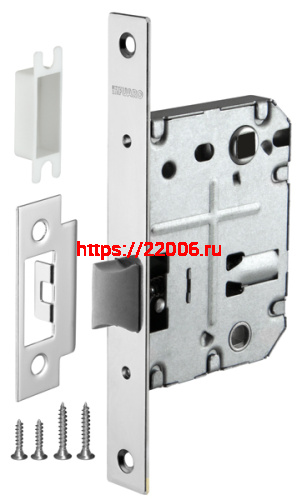 Защелка Fuaro (Фуаро) врезная PLASTP72-50 (P72-50) CP хром Защелка Fuaro (Фуаро) врезная PLASTP72-50 (P72-50) CP хром
