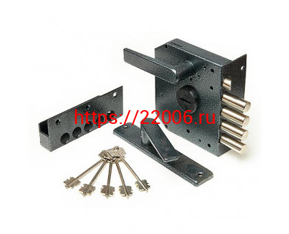 Замок накладной Эталон-НР (правый), 5 кл. Замок накладной Эталон-НР (правый), 5 кл.