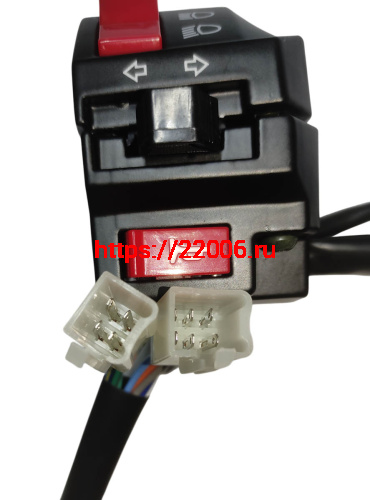 Переключатель MIRAGE 250 (ТЭККЕН) левый+правый, в сборе (140151253-0001 + 140161273-0001) фото 2 Переключатель MIRAGE 250 (ТЭККЕН) левый+правый, в сборе (140151253-0001 + 140161273-0001) фото 2