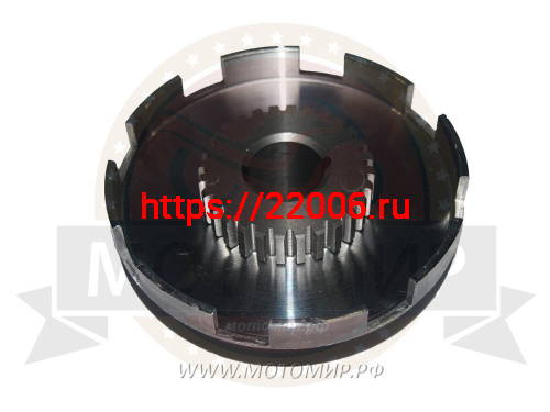 Барабан сцепления внутренний LIFAN 173-190F-R с валом  (21336+21147) фото 2