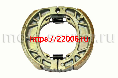 Колодки тормозные мопед Дельта, CG125 , барабанный тормоз TMMP