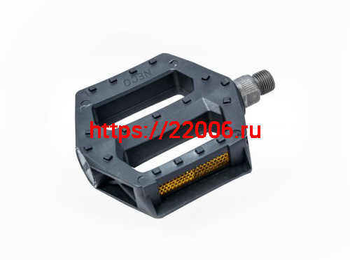 Педаль пластиковая Neco WP-401-1, с подшипниками, большая платформа, с катафотами 3032603-26 Педаль пластиковая Neco WP-401-1, с подшипниками, большая платформа, с катафотами 3032603-26