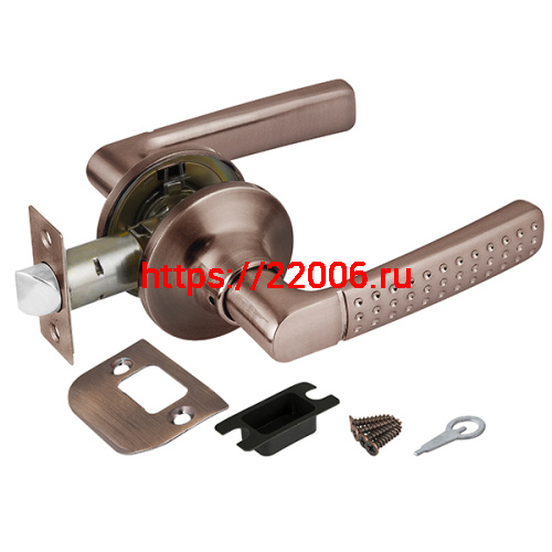 Ручка Punto (Пунто) защелка DK626 AC-PS (6026 AC-P) (без фик.) медь Ручка Punto (Пунто) защелка DK626 AC-PS (6026 AC-P) (без фик.) медь