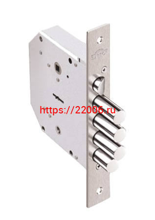 Замок Elbor (Эльбор) врезной сувальдный с задвижкой и защёлкой Гранит 1.06.41 (правый), 5 кл. /00446/ Замок Elbor (Эльбор) врезной сувальдный с задвижкой и защёлкой Гранит 1.06.41 (правый), 5 кл. /00446/