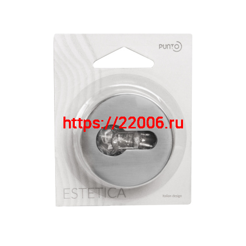 Накладка Punto (Пунто) под цилиндр ET.K.EST.Q52 BL-24 черный фото 2 Накладка Punto (Пунто) под цилиндр ET.K.EST.Q52 BL-24 черный фото 2