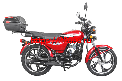 Мопед KT50 Alpha ЛЮКС (Форсир.) (компл-я Люкс, сигн.с автозап,кофр) красный Мопед KT50 Alpha ЛЮКС (Форсир.) (компл-я Люкс, сигн.с автозап,кофр) красный