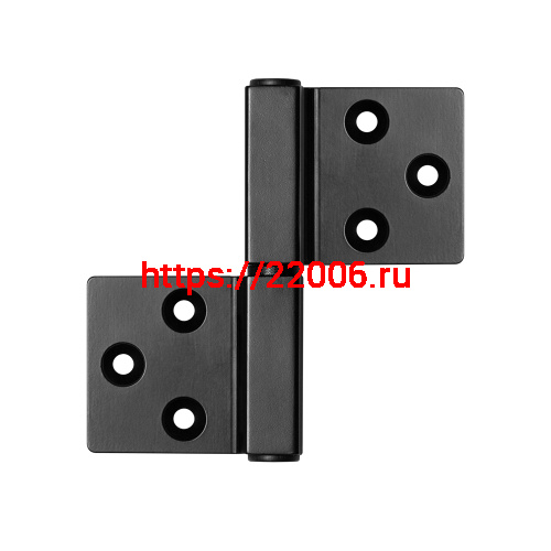 Петля Armadillo (Армадилло) универсальная флажковая FL.IN3800.US BL черный фото 4 Петля Armadillo (Армадилло) универсальная флажковая FL.IN3800.US BL черный фото 4