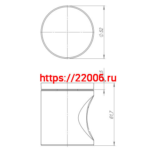 Ручка Armadillo (Армадилло) раздельная R.ART52.BALANCE BL-26 черный фото 5 Ручка Armadillo (Армадилло) раздельная R.ART52.BALANCE BL-26 черный фото 5