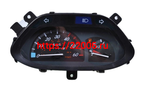 Панель приборов Honling QT-8 в сборе Панель приборов Honling QT-8 в сборе