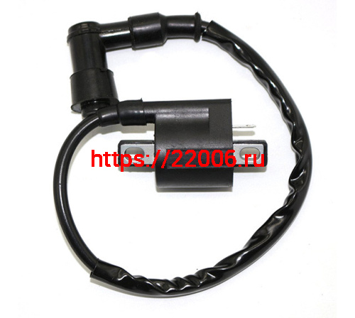 Катушка зажигания Suzuki TB50 (AX 100) с колпачком Катушка зажигания Suzuki TB50 (AX 100) с колпачком