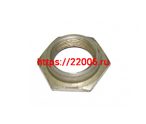 Гайка траверсы нижняя Урал (с кантиком) Гайка траверсы нижняя Урал (с кантиком)