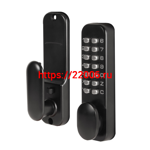 Замок Ajax (Аякс) накладной кодовый RIM-200 code BL черный Замок Ajax (Аякс) накладной кодовый RIM-200 code BL черный