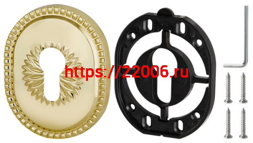 Декоративная накладка Armadillo (Армадилло) на цилиндр ET-DEC CL (ATC Protector 1) GP Золото фото 4 Декоративная накладка Armadillo (Армадилло) на цилиндр ET-DEC CL (ATC Protector 1) GP Золото фото 4
