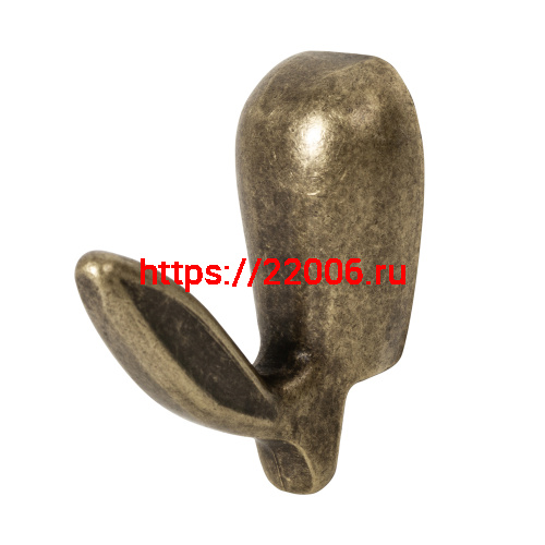 Крючок Ajax (Аякс) настенный MB-LM/K-001 AB бронза Крючок Ajax (Аякс) настенный MB-LM/K-001 AB бронза