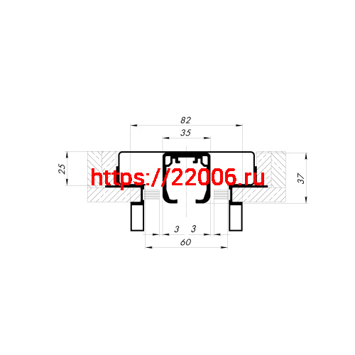 Комплект Armadillo (Армадилло) для обрамления пенала SLD.Comfort-PENAL frame 900/2300 BL фото 4 Комплект Armadillo (Армадилло) для обрамления пенала SLD.Comfort-PENAL frame 900/2300 BL фото 4
