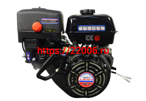 Двигатель LIFAN 16 л.с. 190FD-S (вал d25 мм) ЭЛ.СТАРТЕР, с катушкой освещения 12В 7А 84Вт Двигатель LIFAN 16 л.с. 190FD-S (вал d25 мм) ЭЛ.СТАРТЕР, с катушкой освещения 12В 7А 84Вт