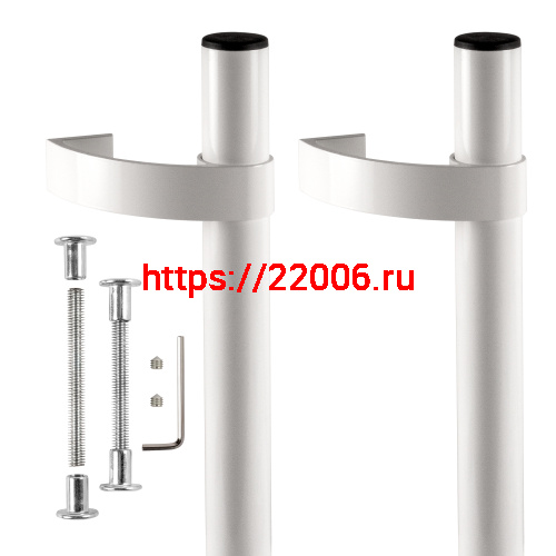 Ручка Punto (Пунто) дверная офисная PH31/500.02 500мм RAL9016 белый фото 2 Ручка Punto (Пунто) дверная офисная PH31/500.02 500мм RAL9016 белый фото 2