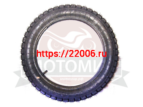 Покрышка ПетроШина 18" К-102, 3.50-18 (100/90-18) с камерой, РОССИЯ Покрышка ПетроШина 18" К-102, 3.50-18 (100/90-18) с камерой, РОССИЯ