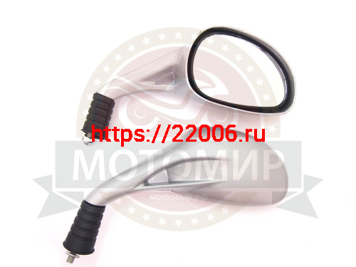 Зеркала (066) d8 пласт. "Каплевидные" объемные серебристые (кол. в упак. 40 пар.) Зеркала (066) d8 пласт. "Каплевидные" объемные серебристые (кол. в упак. 40 пар.)