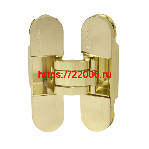 Петля Armadillo (Армадилло) скрытой установки U3D2000.TG GP золото Петля Armadillo (Армадилло) скрытой установки U3D2000.TG GP золото