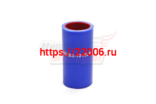 Патрубок расширительного бачка КАМАЗ, силикон.,синий,армир. L80мм,d32мм. (HH014) Патрубок расширительного бачка КАМАЗ, силикон.,синий,армир. L80мм,d32мм. (HH014)