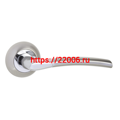 Ручка Ajax (Аякс) раздельная R.JR54.RODEO (RODEO JR) SN/CP-3 матовый никель/хром Ручка Ajax (Аякс) раздельная R.JR54.RODEO (RODEO JR) SN/CP-3 матовый никель/хром