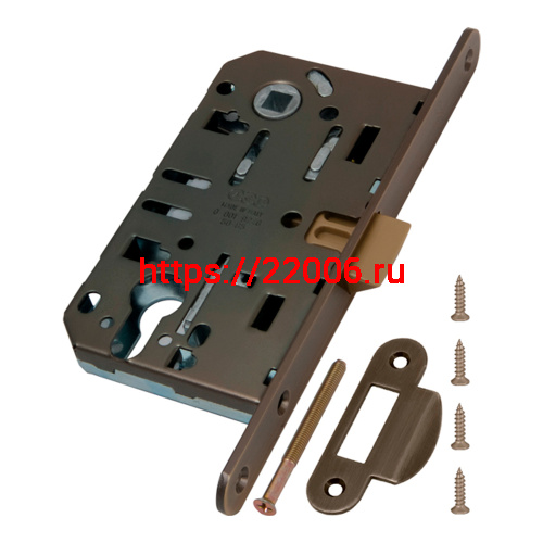 Корпус замка AGB (АГБ) под цил. MEDIANA EVOLUTION B01103.50.12.567 с отв. планкой B01000.13 (ант бронза) фото 2 Корпус замка AGB (АГБ) под цил. MEDIANA EVOLUTION B01103.50.12.567 с отв. планкой B01000.13 (ант бронза) фото 2