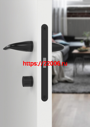 Ручка Armadillo (Армадилло) раздельная R.ART30.LACONY BL-26 черный фото 6 Ручка Armadillo (Армадилло) раздельная R.ART30.LACONY BL-26 черный фото 6