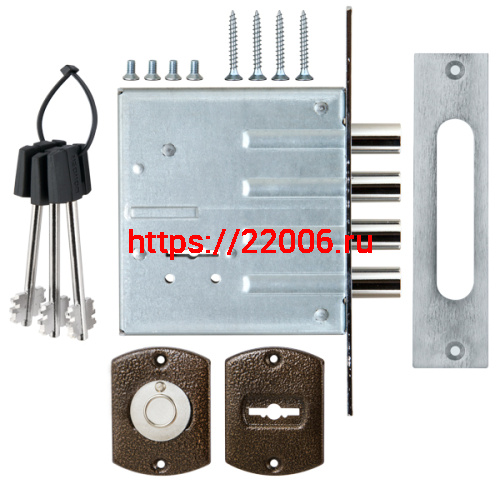 Замок Sam (Сам) врезной сувальдный ЗВ8-8М/13, 3 кл. /81300/ фото 4 Замок Sam (Сам) врезной сувальдный ЗВ8-8М/13, 3 кл. /81300/ фото 4