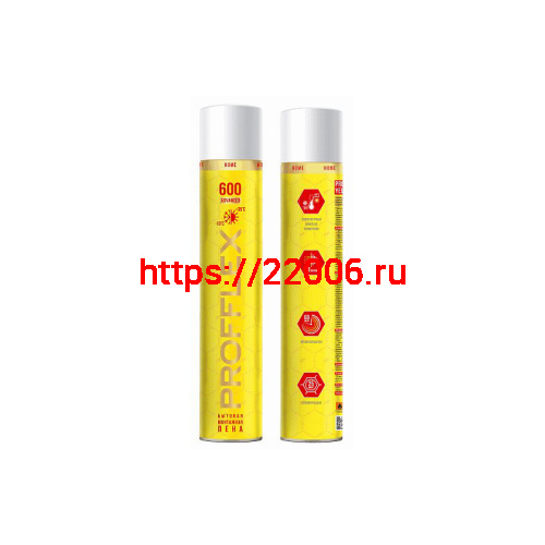 Бытовая монтажная пена PROFFLEX HOME 600 ADVANCED универсальная