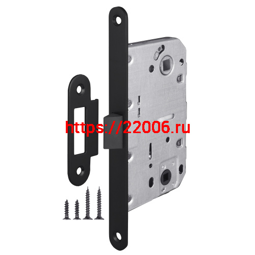 Защелка Ajax (Аякс) врезная PLASTLP96WC-50 BL черный