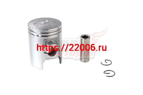 Поршень 39,75 мм Honda Dio50 (AF18) +0.75 (с кольцами, пальцем, стопор.кольц.)