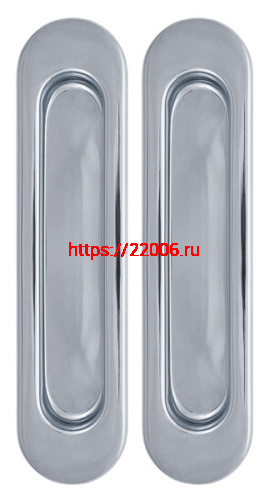 Ручка Armadillo (Армадилло) для раздвижных дверей SH.LD152.010 (SH010) СP-8 хром