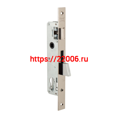 Корпус Kale kilit (Кале килит) узкопрофильного замка с защёлкой 253 (25 mm) w/b (никель) Корпус Kale kilit (Кале килит) узкопрофильного замка с защёлкой 253 (25 mm) w/b (никель)