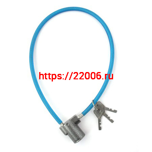 Замок Zenit (Зенит) велосипедный тросовый ВЗТ1.02 Замок Zenit (Зенит) велосипедный тросовый ВЗТ1.02