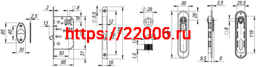 Набор Armadillo (Армадилло) для раздвижных дверей SH.LD152.KIT011-BK (SH011-BK) AB-7 бронза фото 4 Набор Armadillo (Армадилло) для раздвижных дверей SH.LD152.KIT011-BK (SH011-BK) AB-7 бронза фото 4